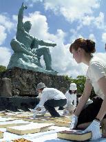 Nagasaki victims' list ritual ahead of A-bomb anniversary